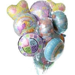  New Baby Balloon Bouquet 12 Mylar: Patio, Lawn & Garden
