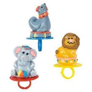 Frosted Circus Animal Ring Pops (1 dz): Grocery & Gourmet Food