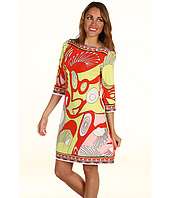 Julie Dillon   Three Quarter Length Jersey Shift Dress