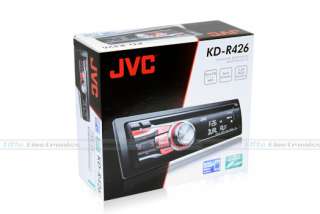 JVC KD R426 CAR STEREO CD MP3 USB RECEIVER HEADUNIT  
