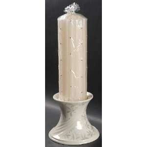 Lenox China Wedding Promises Collection Pillar Set (Holder & 9 Candle 