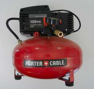 Porter Cable C2005 6 Gallon Portable Electric Air Compressor  