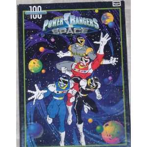  Mighty Morphin Power Ranger Space 100 Piece Puzzle: Toys 