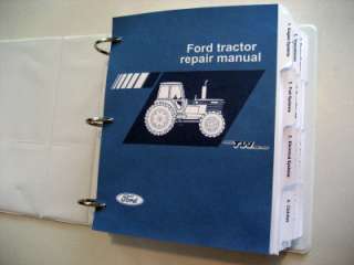 Ford TW 5, TW 15, TW 25, TW 35 Tractor Service Manual  