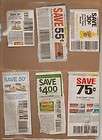 10 coupon sleeves pages organizer storage 6 pocket card returns not 
