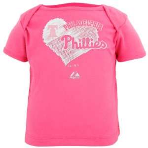   Phillies Infant Girls Hometown Hero T Shirt   Pink