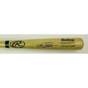  Brian Roberts Autographed Baseball Bat