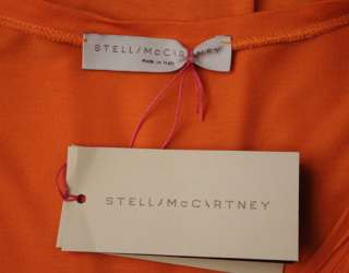ORANGE TWIST FABULOUS STELLA MCCARTNEY DRESS sz 40  