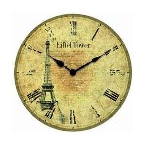  Eiffel Tower Wall Clock: Electronics