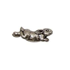  Green Girl Pewter Jumping Bunny 8x32mm Beads Arts, Crafts 