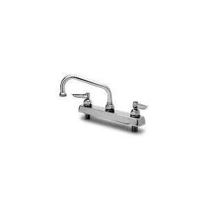   Faucet, 18 in Double Jointed Nozzle, Deck Mounted