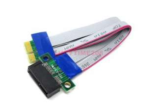 PCI E express 1X Riser Card Adapter extender Flex Cable  
