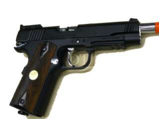 Airsoft Gun Pistol BLK Power WG 500 FPS CO2 10X 5K Rds  