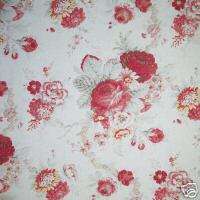 Waverly Norfolk Rose, Rose Cotton fabric by the yard  
