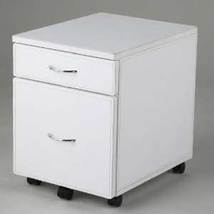    Laurence Leather Low File Cabinet by EuroStyle: Office Products
