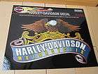 Harley Davidson X Large H D Eagle Banner Outside Decal