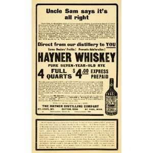  Aged Rye Whiskey Liquor Price   Original Print Ad: Home & Kitchen