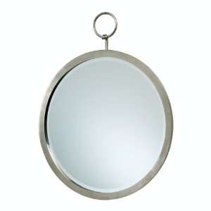  Polished Chrome Round Mirror