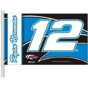  Ryan Newman #12 NASCAR Car Flag: Sports & Outdoors