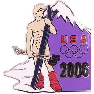  Torino 2006 Olympics Statue of David Pin: Sports 