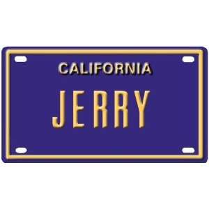  Jerry Mini Personalized California License Plate 