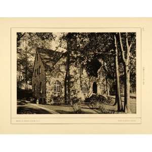  1915 Print Pelham Manor NY Architect Frederick Sterner 