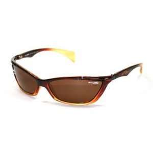  Arnette Sunglasses 4038 Brown Yellow Gradient: Sports 