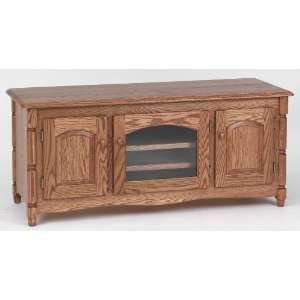   Wood TV Stand Country Oak LCD HD Plasma TV Stand Furniture & Decor