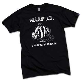 Newcastle United Toon Army Jersey T Shirt S M L XL 2XL  