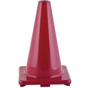   Sports Hi Visibility Flexible Vinyl Cones   Red
