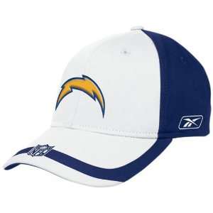   San Diego Chargers Colorblock White Tip Shield Hat: Sports & Outdoors