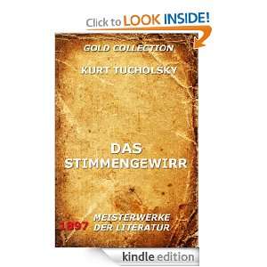 Das Stimmengewirr (Kommentierte Gold Collection) (German Edition 