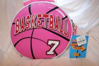 PINK BASKETBALL Insulated Lunch Box Kids Lunch Bags  