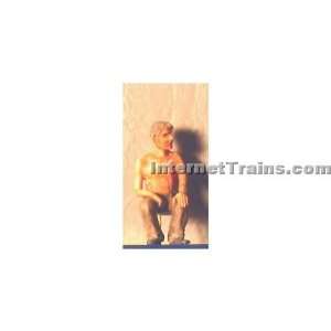  Builders In Scale O Scale Figure   Seated Man Toys 