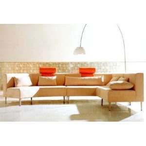    Alexis Retro Modern Sectional Sofa Chaise Set: Home & Kitchen