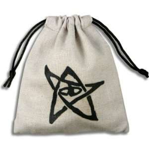  Q Workshop Call of Cthulhu / COC Dice Bag in Linen Toys & Games