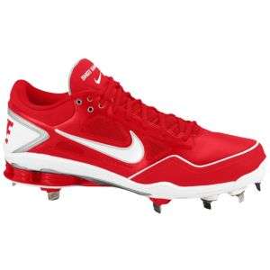 Nike Shox Gamer   Mens   Baseball   Shoes   Varsity Red/White 