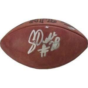   /Hand Signed Official NFL Football slight smudge
