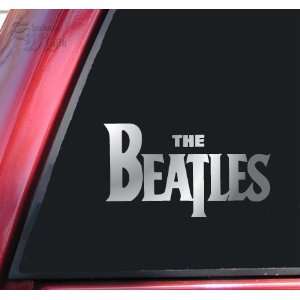  The Beatles Vinyl Decal Sticker   Shiny Chrome Automotive