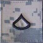 Army E 3 Rank for Acu Private First Class Velcro Patch