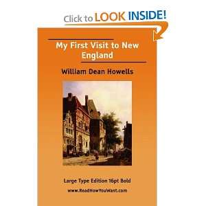  My First Visit to New England (9781425087005) William 