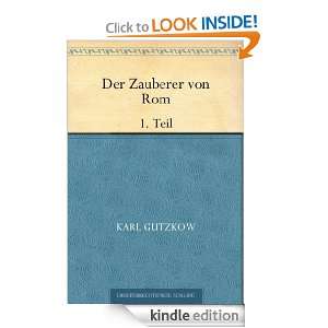 Der Zauberer von Rom Buch 1 (German Edition): Karl Gutzkow:  