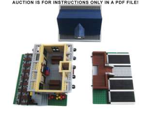 Lego Custom City   6 Train Models   INSTRUCTIONS ONLY!  