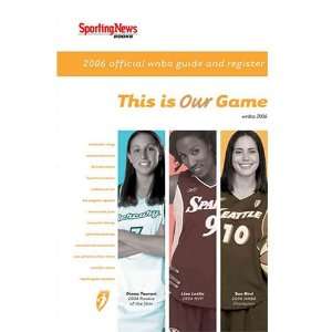  Official WNBA Guide & Register 2006 Edition 
