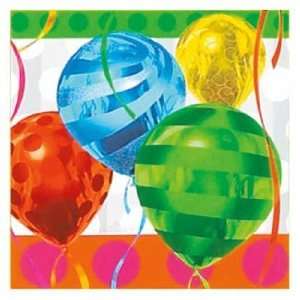   Balloon Brights 10X10 Beverage Napkins (34 856) 16/Pack Toys & Games