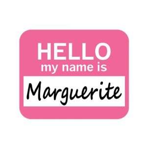  Marguerite Hello My Name Is Mousepad Mouse Pad