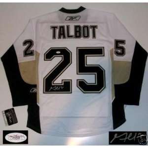  Maxime Talbot Autographed Uniform   Cup Jsa: Sports 