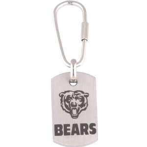  Titanium NFL Football Chicago Bears Logo Keychain Jewelry