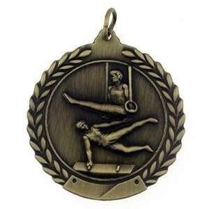  Gymnastics Medal   Male Jewelry