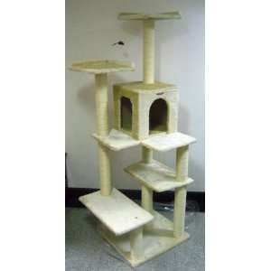  67 Cat Tree Condo House Scratcher Pet Furniture Bed 15 